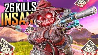 INSANE Bloodhound 26 KILLS and 6K Damage Apex Legends Gameplay