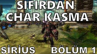 KNİGHT ONLİNE SIFIRDAN CHAR KASMA SİRİUS KURİAN/PORTU #1