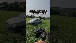 #ClioTransformation #FakeItTillYouMakeIt #CinematicCarShots #LamboVibes #ClioVsLambo #Day1Project