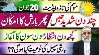 Weather Forecast for 1st spell of Monsoon 2025 in Pakistan || Crop Reformer