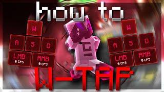 How to W-TAP in Minecraft! (PvP Tutorial)