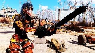 FALLOUT 4 MODS - WEEK #24: Chainsaws, Flying Travel, Construction Power Armor & More!