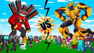 MINI TRANSFORMERS 2D CARTOON: Shrink Medicine | Bumblebee, ACREE, Speakerman Mine, Optimus, Steven