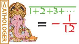 Ramanujan: Making sense of 1+2+3+... = -1/12 and Co.