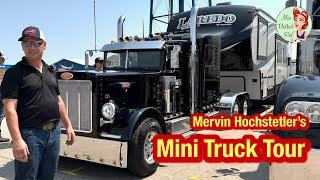 Mervin Hochstetler's Mini Big Rig Semi Truck Tour