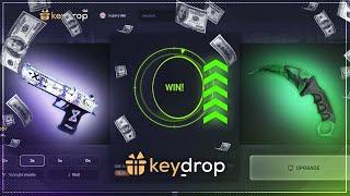 5000$ WITH KEYDROP UGRADE BUG! Keydrop Case BATTLE! Keydrop Giveaway, Keydrop Promo Code