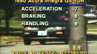 motoring tv acura integra 90 & acura vigor 91