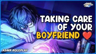 Taking Care of Your Overworked Boyfriend  | [Reverse Comfort] ASMR M4F Roleplay