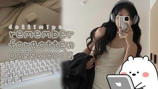  ;; remember forgotten passwords subliminal | dolliminals | silent ver turn down volume