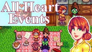 Penny All Heart Events! - Stardew Valley 1.5