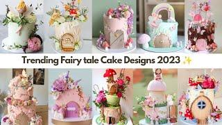 ‍️100 + Latest Fairy Cake | fairy theme cake | Birthday cake for Girls #fairycake #fairycakedesign