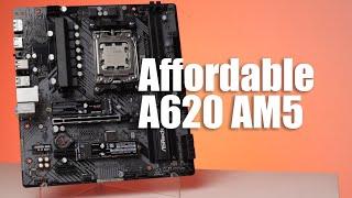 You need VRM heatsink on A620 AM5 Motherboard! the ASRock A620M-HDV/M.2+ Review