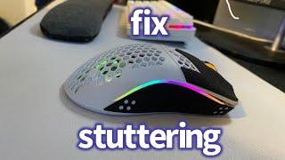 how to FIX STUTTERING on MODEL O WIRELESS (quick tutorial)