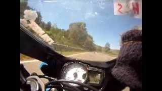 GoPro on Board Pergusa Ivanet Gsx-r 600 K6 whit crash kawasaki 636