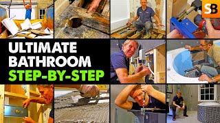 Complete Bathroom Renovation  Step-by-Step Tutorial