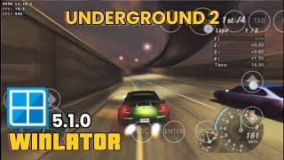 Winlator (Development) - Need For Speed Underground 2 - Emulator Windows Android