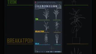 TRIM - BREAKATPOINT - BREAK - AutoCAD Tutorial - #autocad