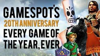 Every Game of the Year Ever - GameSpot 20th Anniversary