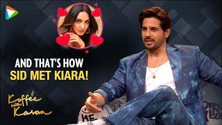 When Sidharth Malhotra & Kiara Advani met for the first time! | Varun Dhawan | KWK | PROMO