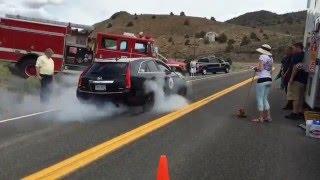 CTS-V Wagon - Virginia City Hillclimb 2015 Burnout
