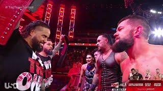 The Usos confronts The Judgment Day - WWE RAW 1/9/2023