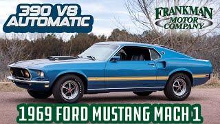 1969 Mustang Mach 1: Unleashing the American Muscle! - Frankman Motor Co - Walk Around & Driving