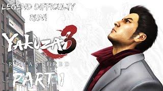 Yakuza 3 Legend Difficulty Run! Part 1/2