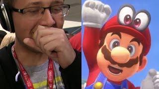 SUPER MARIO ODYSSEY TRAILER REACTION AT E3 2017!!