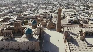 4K Bukhara City Drone - Miri Arab Madrasah