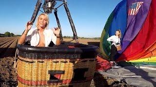 Jenny Scordamaglia / Hot Air Balloon Ride Adventure! - Miami TV