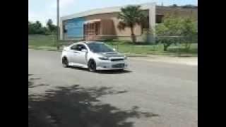 Scion tC turbo +500HP 8,200rpm burnout Puerto Rico