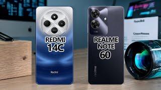 Redmi 14C vs Realme Note 60: Full Comparison with Specs, Features, and Performance