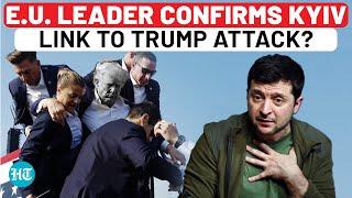 Trump Shot For 'Pro-Peace' Stand On Ukraine: EU Leader; Zelensky Rival Vindicated? | US Election