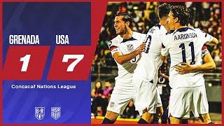 USMNT Hammer Grenada in Concacaf Nations League | Grenada 1-7 USA | Official Highlights