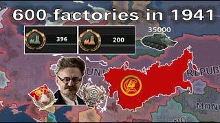 HOI4 Construction Guide - How the Soviet Union built 600 factories by June 41