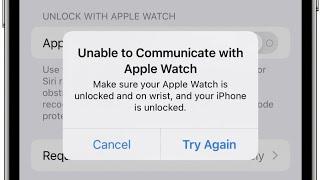 How to Fix Unable to Communicate with Apple Watch error on iPhone 13 Pro Max, 13 Pro, 13 & 13 Mini?