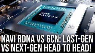 Navi RDNA vs GCN 1.0: Last-Gen vs Next-Gen GPU Tech Head-To-Head!