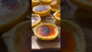 Lemon Possets 