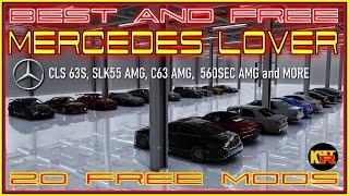 20 Free Cars Mods - Special Mercedes - Assetto Corsa