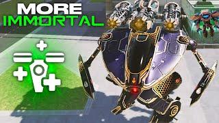 Most IMMORTAL Healer Of All Time... UE Mender WITH Healing Weapons | War Robots