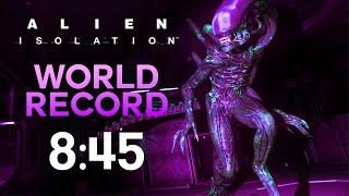 Alien Isolation Speedrun World Record - Any% CC+FPS  - 8:45 [New fastest time in the solar system]