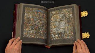 BLACK PRAYER BOOK OF GALEAZZO MARIA SFORZA - Browsing Facsimile Editions (4K / UHD)