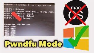 Enter IPwndfu Mode Without MacOS | IPwndfu In Windows