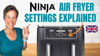 How to use the settings on Ninja AIR FRYER