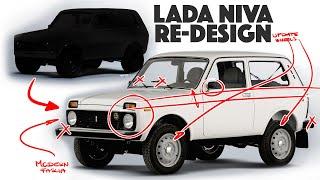 Lada Niva Re-design - Would YOU drive this??