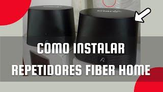 COMO INSTALAR REPETIDORES FIBER HOME  SR-120C DESDE LA APLICACION POR CABLE DE RED