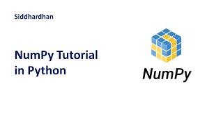 3.1. Complete Numpy Tutorial in Python | Numpy Arrays