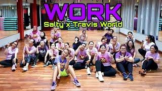 WORK ( DO THIS RIDDIM ) | SALTY X TRAVIS WORD | ZUMBA | ZIN RIVA | DANCE FITNESS