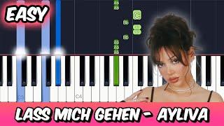 Lass Mich Gehen - Ayliva | EASY Piano Tutorial