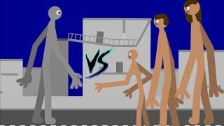 nervous house guest vs Night People (trevor henderson)  (stick nodes animation)